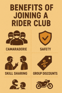 benefits of joining a rider club