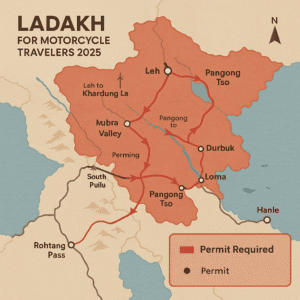 ladakh permit routes